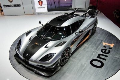 ​全球十大最贵的跑车：科尼赛克One:1售价1亿元