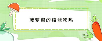 ​菠萝蜜的核可以吃吗 菠萝蜜的核有什么功效
