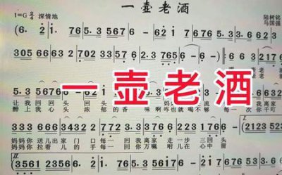 ​一壶老酒原唱带歌词