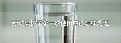 ​新玻璃杯第一次要煮,新玻璃杯第一次用开水烫可以吗