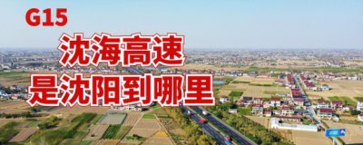 ​沈海高速指的是哪儿到哪儿呢，沈海高速是从沈阳到海口