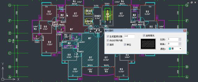 中望建筑cad激活码激活步骤（智能化计算功能快速完成面积统计）(3)