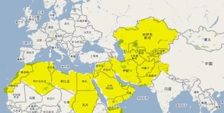 中东地区有哪些是阿拉伯国家，有那些不是阿拉伯国家