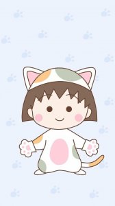 ​4k超清手机壁纸樱桃小丸子（樱桃小丸子全屏壁纸）