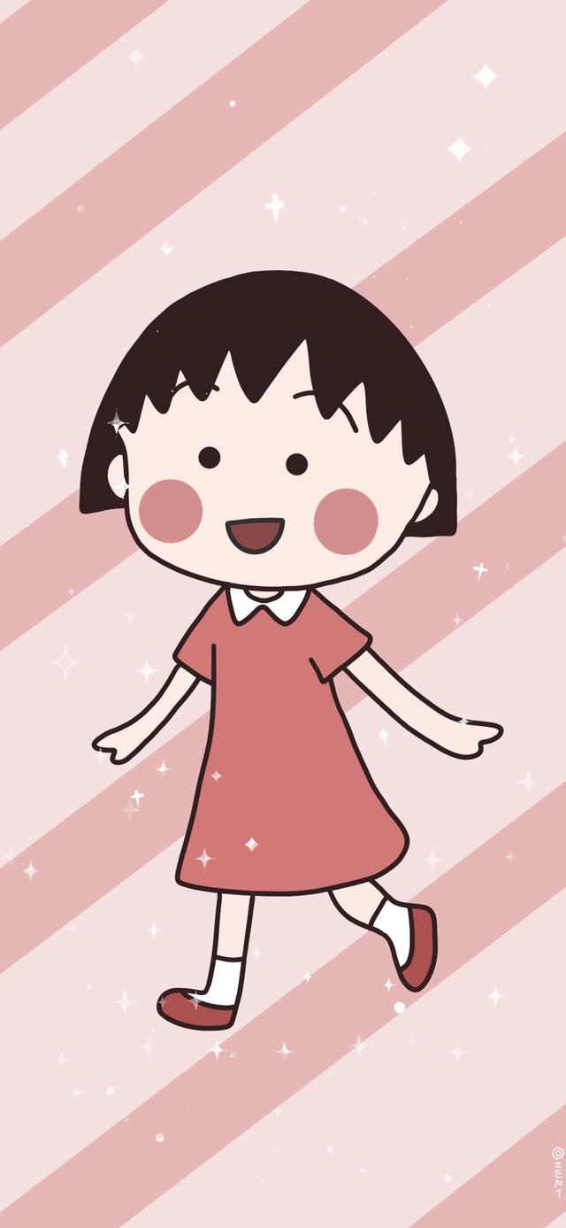 4k超清手机壁纸樱桃小丸子（樱桃小丸子全屏壁纸）(11)