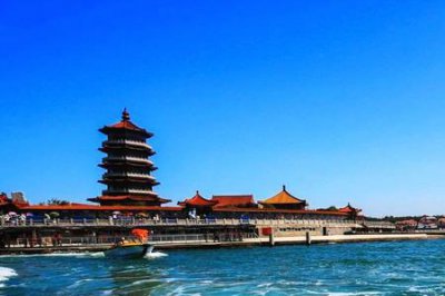 ​听海观涛寓意