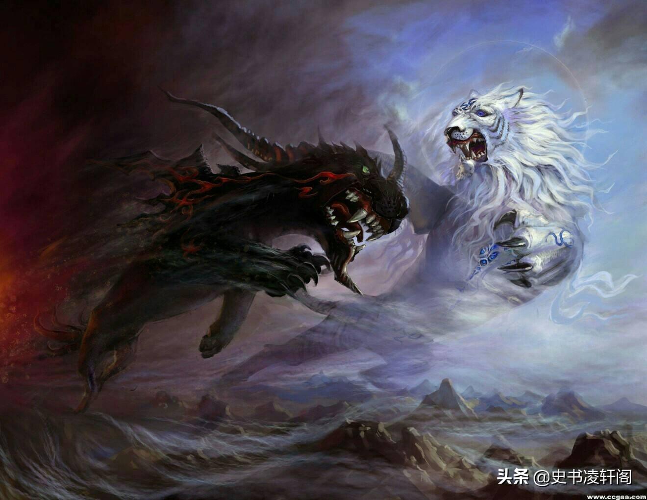 上古十大凶兽的名字（上古十大凶兽图片和名字）