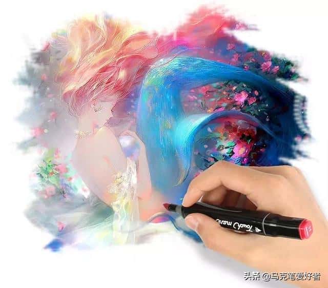 涂颜色用马克笔好还是水彩笔好（水彩笔和马克笔的区别）