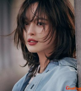 ​辛芷蕾发型图片锁骨短发辛芷蕾发型图片短发烫发