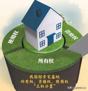 ​论宅基地制度中的“三权分置”