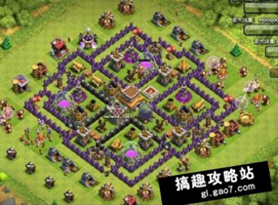 ​部落冲突8本最佳阵型设计思路