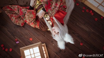 ​Cosplay正片 元气少女缘结神 巴卫 赤月CAT