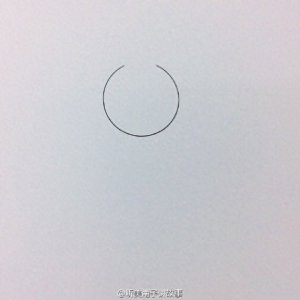 ​漂亮的长头发女孩简笔画绘画步骤