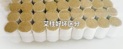 ​怎么辨别艾柱的好坏图片 怎么辨别艾柱的好坏视频