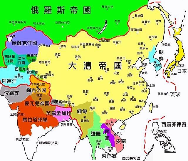中国国土面积最小的朝代（中国各个朝代国土面积知多少）-