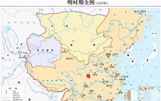 中国国土面积最小的朝代（中国各个朝代国土面积知多少）-