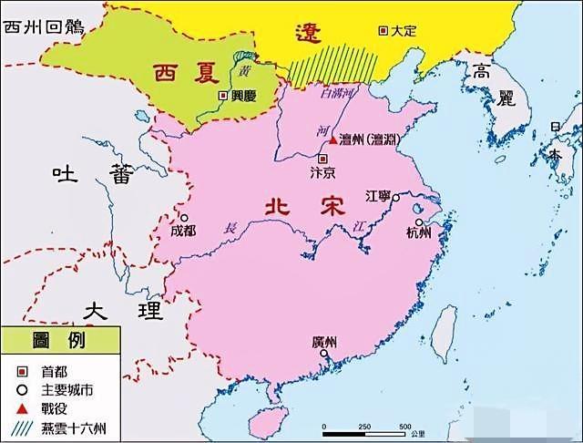 中国国土面积最小的朝代（中国各个朝代国土面积知多少）-