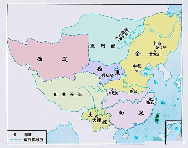 中国国土面积最小的朝代（中国各个朝代国土面积知多少）-