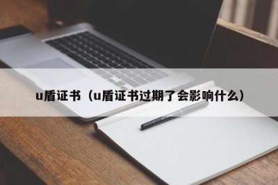 ​u盾证书（u盾证书过期了会影响什么）