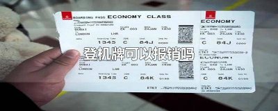 ​没有登机牌可以报销吗 机票登机牌可以报销吗