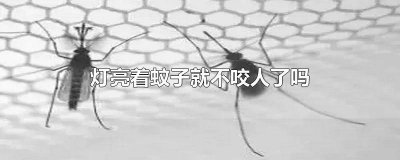 ​蚊子为什么一关灯就出来咬人 蚊子开着灯就不咬人