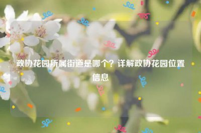 ​政协花园所属街道是哪个？详解政协花园位置信息