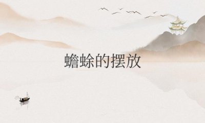 ​蟾蜍的摆放位置与讲究（摆放头朝里还是头朝向门外）