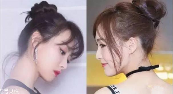 花瓣头的扎法图解步骤 今年最in丸子头扎法