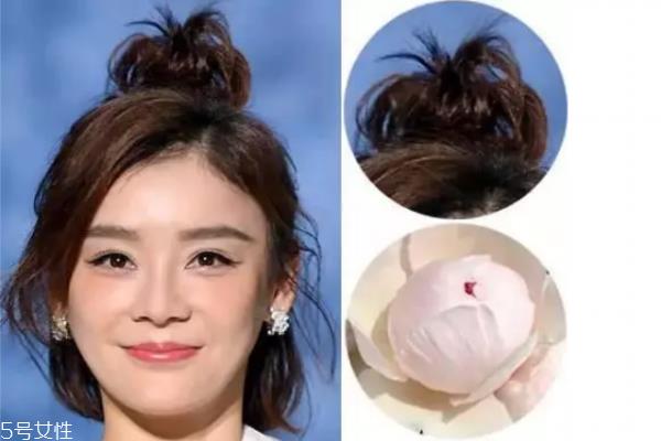 花瓣头的扎法图解步骤 今年最in丸子头扎法