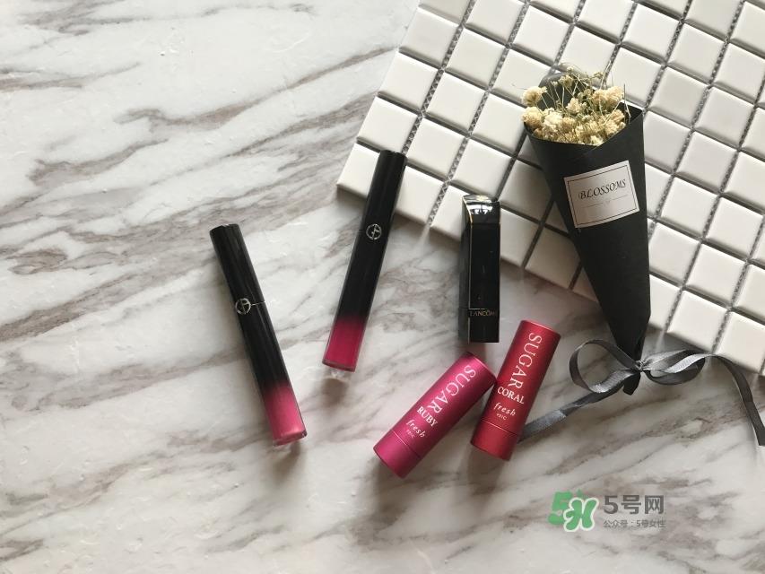 唇膏哪种好 15支私藏唇膏试色