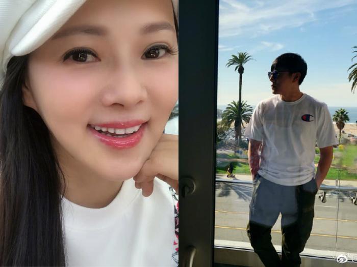 伊能静素颜后首秀幸福像20岁姑娘，与秦昊手拉手甜蜜似小情侣！
