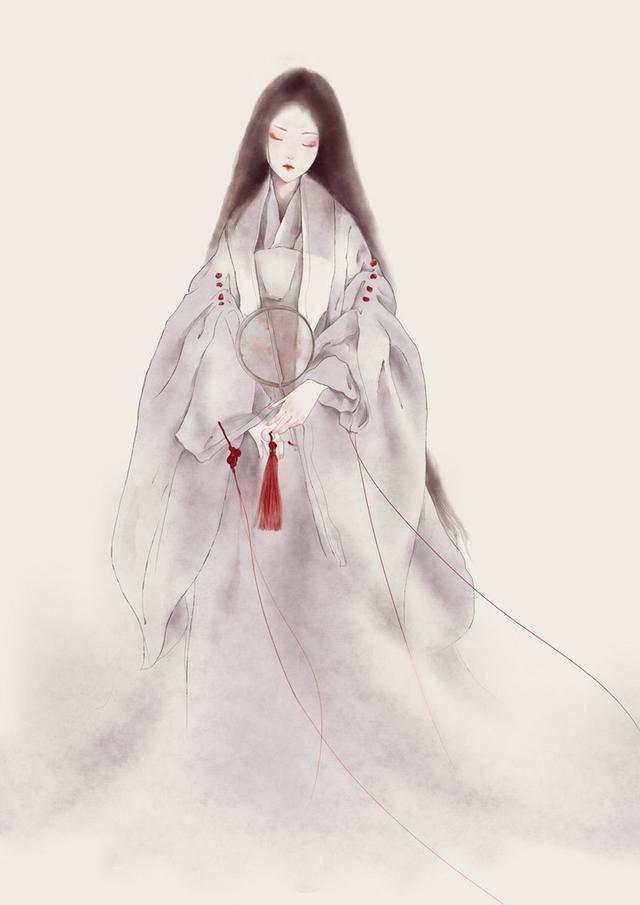 古风动漫超唯美，手绘插画女画！喜欢临摹起来哦~
