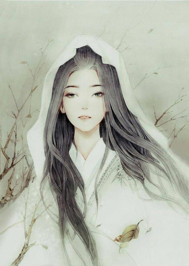 古风动漫超唯美，手绘插画女画！喜欢临摹起来哦~