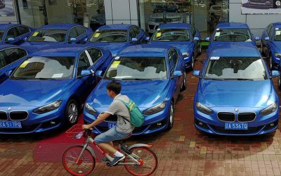 ​沈阳街头出现大批量“共享宝马”，以后不用买车，就可开豪车了