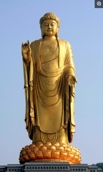 全球第一大佛，耗资12亿，用掉3.3千吨铜和108公斤黄金