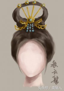 ​36种古代女子发型总汇（2）