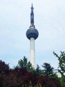 ​徐州电视塔，被称为上海东方明珠广播电视塔的原版，城市地标