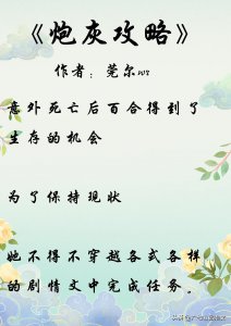 ​推荐5本女主穿书成女配的小说，逆袭成主角