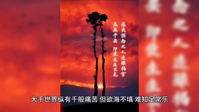​佛说人生八苦：生老病死、怨憎会、爱别离、求不得、五阴炽盛