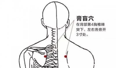 ​膏肓俞穴，作用堪比人参的穴位，大补元气补脾肾心肺气的穴位