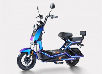 ​雅迪又新推一款电动车，搭载60V24Ah石墨烯电池，续航超过100公里