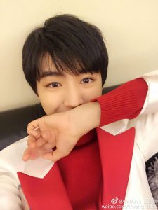 ​「TFBOYS」「新闻」170128 王俊凯发自拍送新春祝福 眼睛红红表白粉丝“心暖