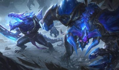 ​LOL：牛头新皮肤特效不错，但是前面有敲钟牛在压阵