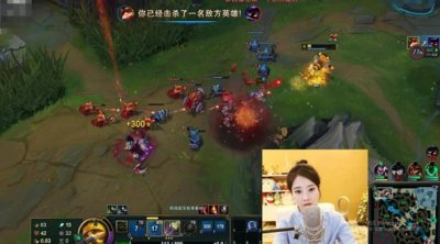 ​冯提莫重回LOL直播，本命英雄完成对线单杀，观众弹幕亮了