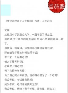 ​《考试让我走上人生巅峰》节奏明快的男主视角古代科举文，超好看