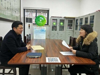 ​天长法院院长姜维安走访省人大代表