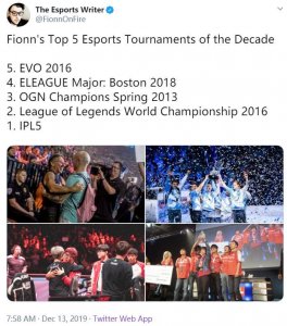​英雄联盟：媒体人Fionn——IPL5是我心目中排名第一的赛事