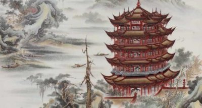 ​关于黄鹤楼的十首诗（七律之首崔颢的黄鹤楼）