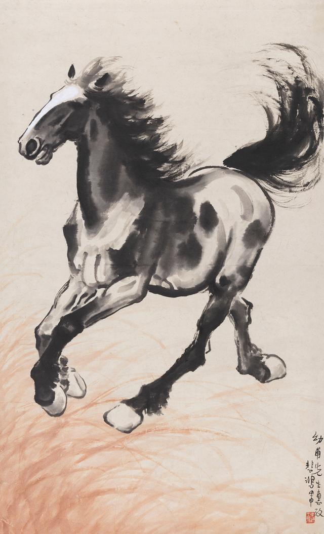 徐悲鸿最擅长的画（一代大师徐悲鸿痴迷于收藏）(2)