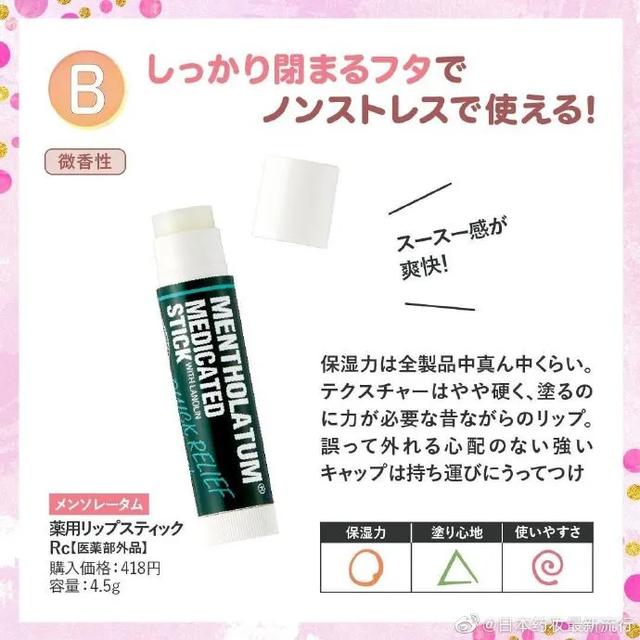 曼秀雷敦唇膏推荐测评(日本毒舌杂志LDK测评曼秀雷敦润唇膏)(10)